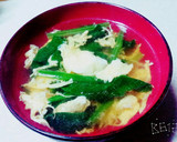 ほうれん草と卵の簡単スープ♡作り方4写真