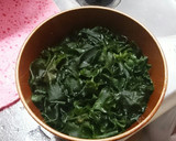 わかめと三つ葉の炒めもの作り方1写真