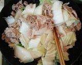 子供が喜ぶ豚バラ肉と白菜のごま味噌炒め作り方7写真