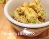 ゆで卵のマヨきな粉サラダ❀白胡麻入り作り方6写真