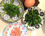 春野菜の卵とじ✨桜しおあんかけ✨大皿で♪作り方1写真