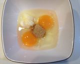 ☆お弁当に！竹輪巻き込み玉子焼き☆作り方1写真