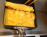 ☆お弁当に！竹輪巻き込み玉子焼き☆作り方4写真