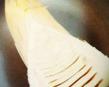 旬　筍の味噌チーズ焼き～♪作り方1写真