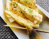 旬　筍の味噌チーズ焼き～♪作り方5写真