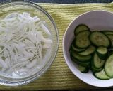 わかめと玉ねぎの酢物作り方1写真
