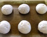 胡桃とクリームチーズのライ麦平焼きパン♪作り方6写真