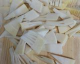 筍のパルメザンチーズソテー作り方1写真