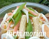 旨み濃い♪蒸し野菜たっぷりマカロニサラダ作り方6写真