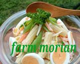 旨み濃い♪蒸し野菜たっぷりマカロニサラダ作り方7写真