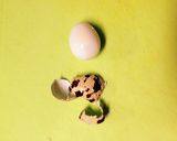 簡単な◯うずら卵の殻むき方作り方5写真