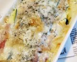 ズッキーニと生ハムの重ねチーズ焼き作り方4写真
