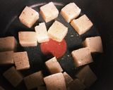 こんにゃくとピーマンの甘辛炒め煮作り方3写真