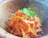 彩り副菜~人参だけナムル~作り方3写真