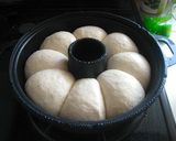 南部鉄鍋でレーズン酵母パン作り方3写真