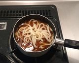 簡単☆我が家のカレーうどん作り方7写真