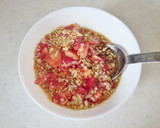 塩さばとたけのこのトマポン香味炒め作り方1写真