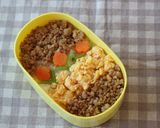 甘酒で作る！ふんわり甘い♪そぼろ弁当作り方7写真
