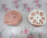 お弁当に♪レンコンの肉詰め作り方2写真