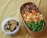 甘酒で作る！ふんわり甘い♪そぼろ弁当作り方8写真