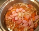 細切り野菜とウィンナーのコンソメスープ☆作り方4写真