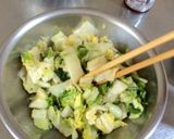 白菜のピリ辛和え★超胡麻油風味作り方7写真