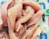鶏むね肉と春キャベツのさっぱり和え作り方1写真