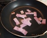 ❁厚切りベーコンと春キャベツの簡単パスタ作り方3写真