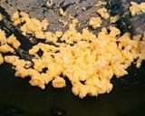 お肉なし＊筍とアスパラで春の三色そぼろ丼作り方4写真
