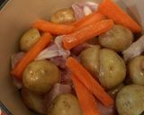 新じゃがとチキンの塩炒め☆作り方4写真