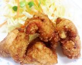 りんごの果汁で、むね肉のあっさり唐揚げ作り方6写真