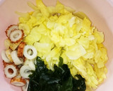 あと１品＊キャベツとわかめ味噌マヨ和え＊作り方1写真