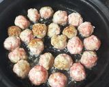 ♡簡単 ジューシー豚バラ肉団子♡作り方5写真