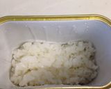 スパムおにぎり 手が汚れず缶を使って！作り方3写真