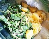夏みかんとルッコラのサラダ作り方1写真