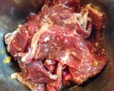 焼き肉〈牛カルビ〉作り方2写真
