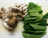 簡単♫厚揚げ豆腐と小松菜の煮物作り方1写真