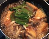 簡単♫厚揚げ豆腐と小松菜の煮物作り方7写真