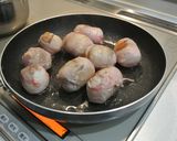 がっつり☆肉巻きお握り弁当作り方3写真