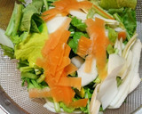 野菜の皮ごま油炒め☆作り方1写真