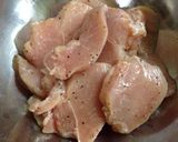 胸肉の味噌照り作り方2写真