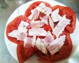 簡単♪トマトとチーズのレンチン♪作り方3写真