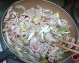 5分で完成~かんたん豚味噌生姜丼作り方5写真