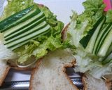 コンビーフたまごのクロワッサンサンド。作り方2写真