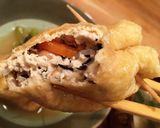 ひじき煮リメイク！巾着の煮浸し☆作り方7写真