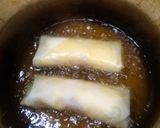 エビとインゲンと卵の春巻き♡作り方5写真