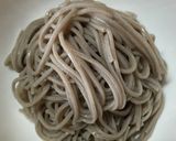 タケノコを使った春の洋風蕎麦作り方5写真