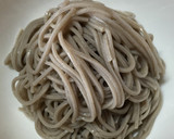 タケノコを使った春の洋風蕎麦作り方5写真