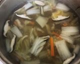 白菜の中華風しょうがスープ作り方1写真