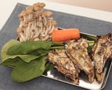 牡蠣とブナシメジのバター焼き作り方1写真